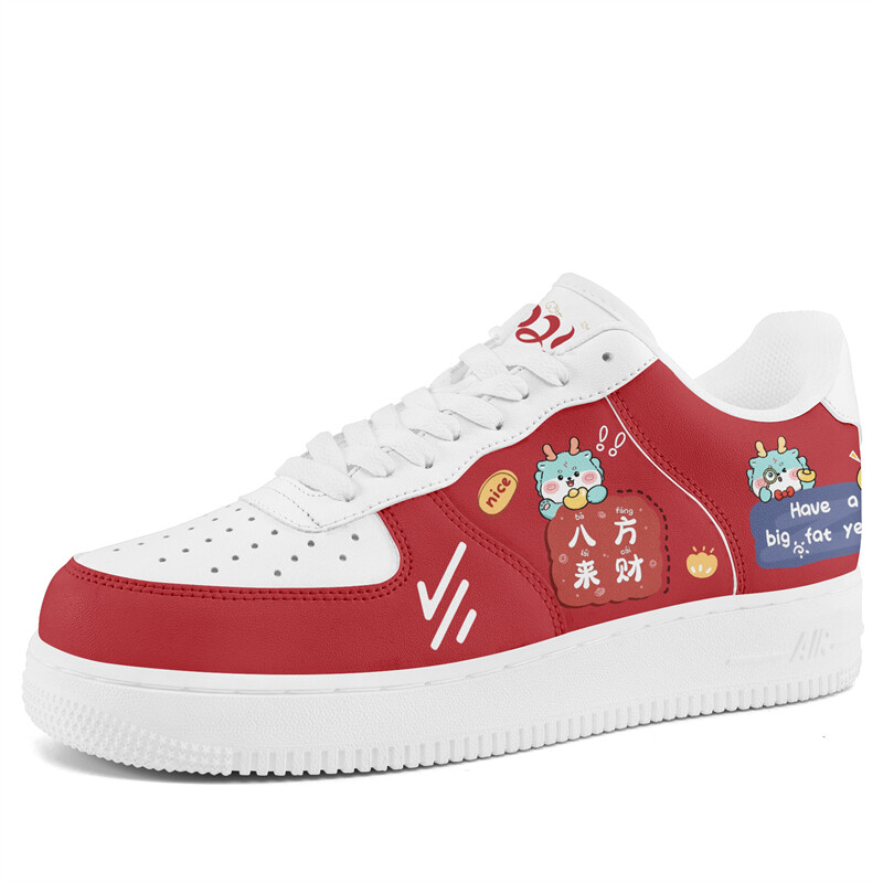 

Кроссовки для скейтборда унисекс с низким верхом белого, красного цвета Locke, Красный, Кроссовки для скейтборда унисекс с низким верхом белого, красного цвета Locke