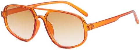 

Винтажные квадратные солнцезащитные очки 2027 года для женщин, ретро-солнцезащитные очки, женские, черные с оранжевым оттенком, модные конфетные цвета MTZJH, Bj5317-c3