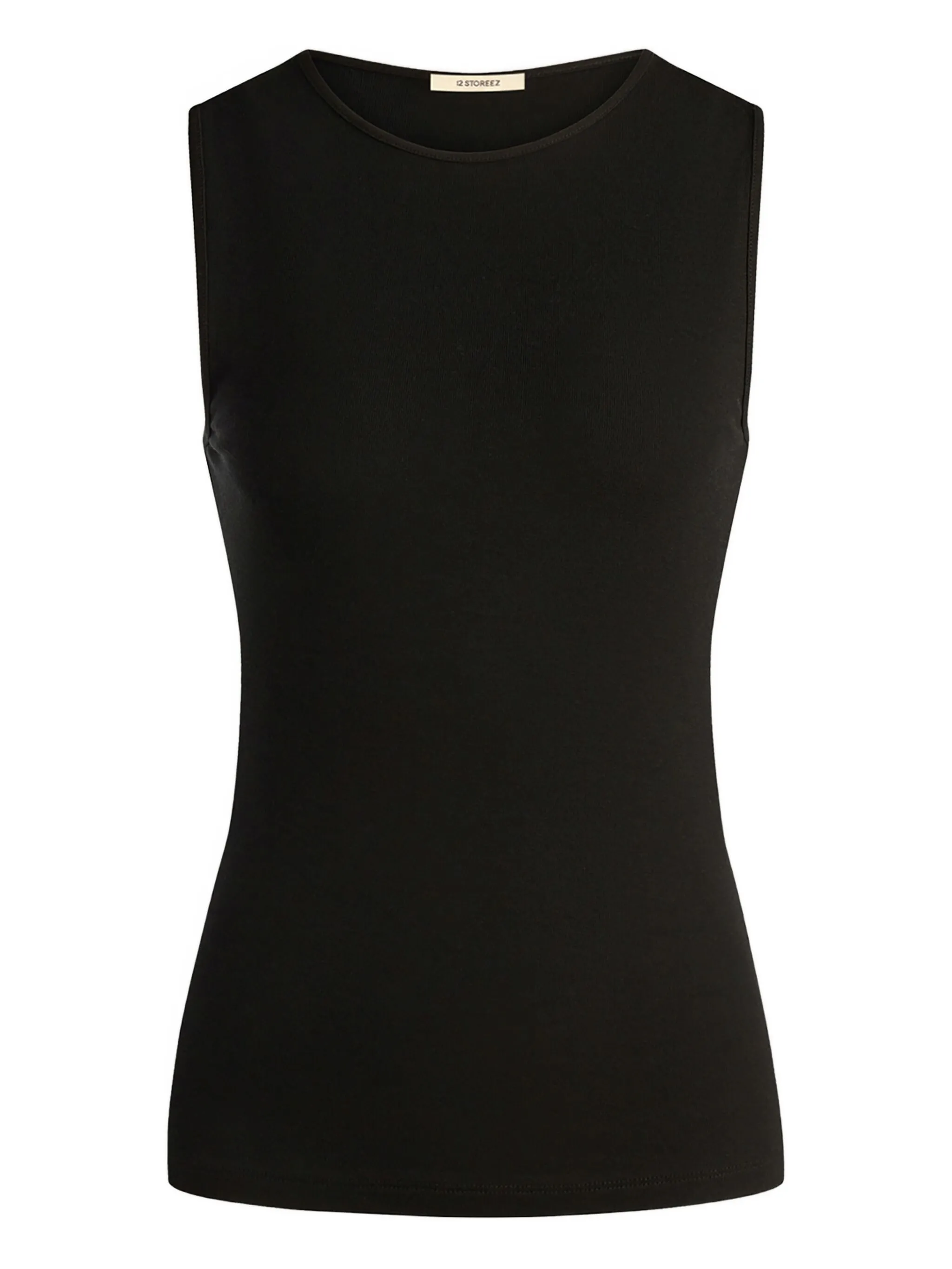 

Топ без рукавов 12 Storeez, черный