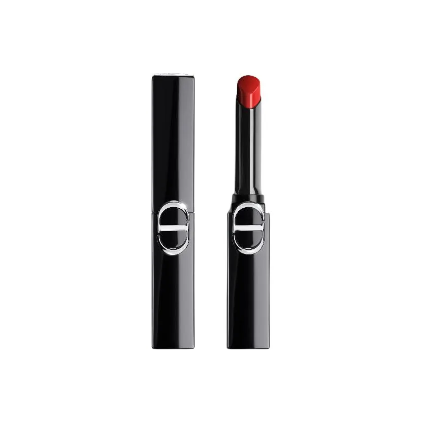 DIOR Увлажняющая крем-помада Intense Blue Gold Dazzling, #800 Treasure Red, Fresh Look Water Red