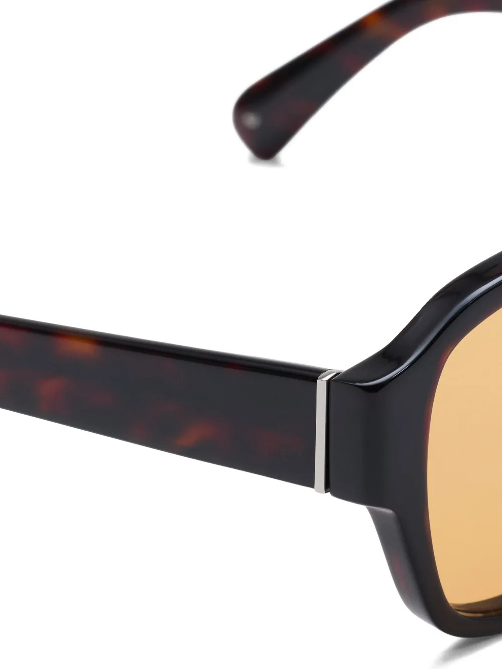 

Солнцезащитные очки 75006 в квадратной оправе Ami Paris, коричневый