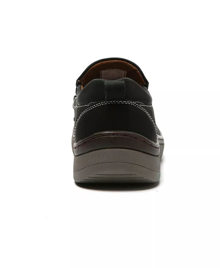 Мужские повседневные туфли Slip On Comfort Aston Marc, коричневый/бежевый — фото 3