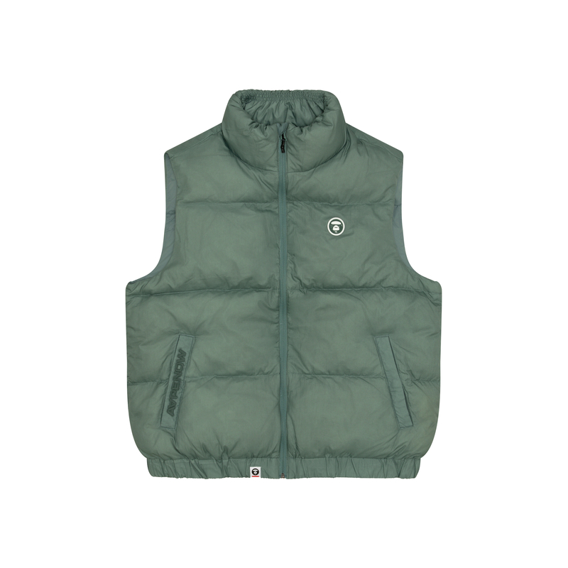 

Aape Пуховик с нашивкой логотипа, Green Stripes GRC