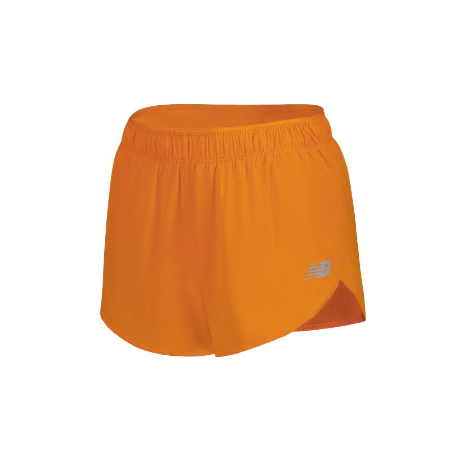 

Женские беговые шорты Orange New Balance, оранжевый