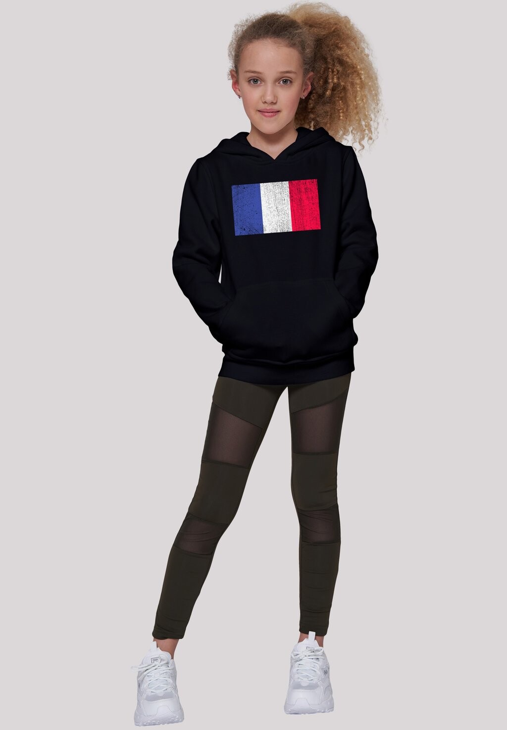 

Толстовка FRANKREICH FLAGGE DISTRESSED F4NT4STIC, цвет schwarz