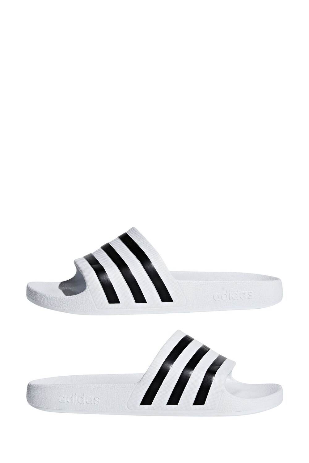 Шлепанцы Adilette adidas, белый — фото 3