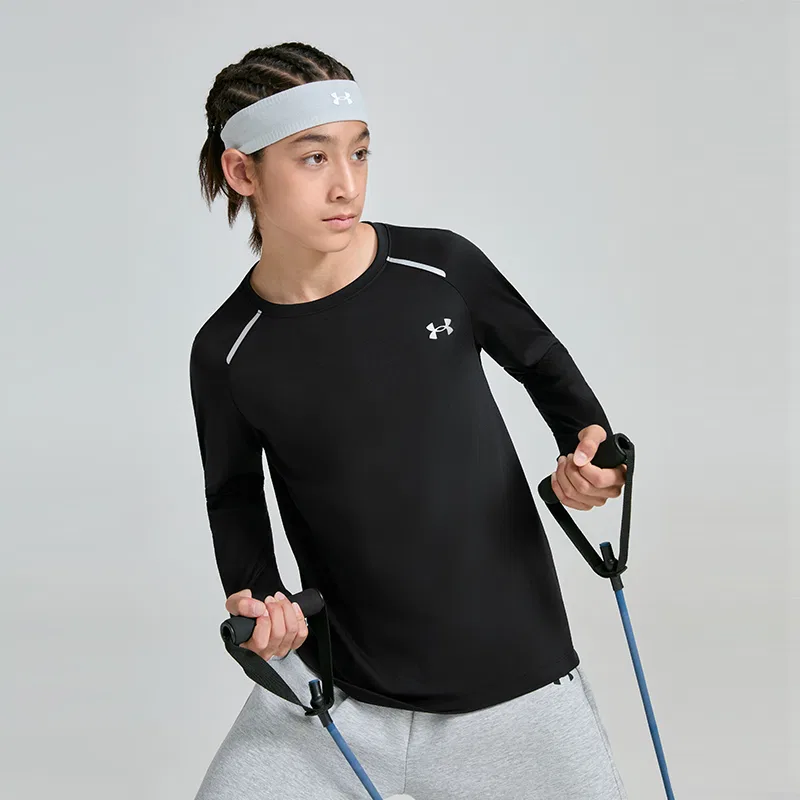 Футболка детская Non Stretch Under Armour Black — фото 4