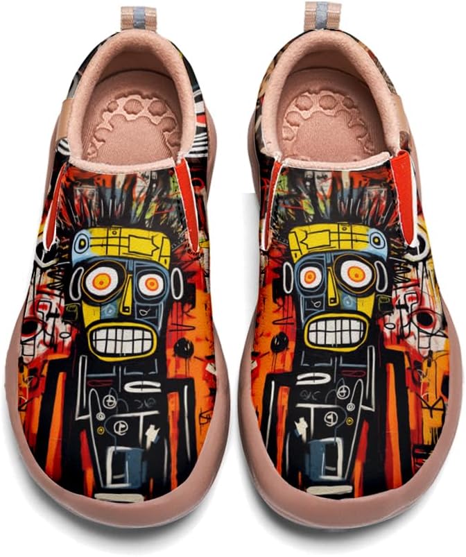 

Слипоны с граффити-рисунком Onehorse, Animal&graffiti-33