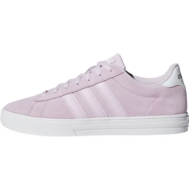 

Кеды, скейтборд обувь женская низкая розовый/белый Adidas