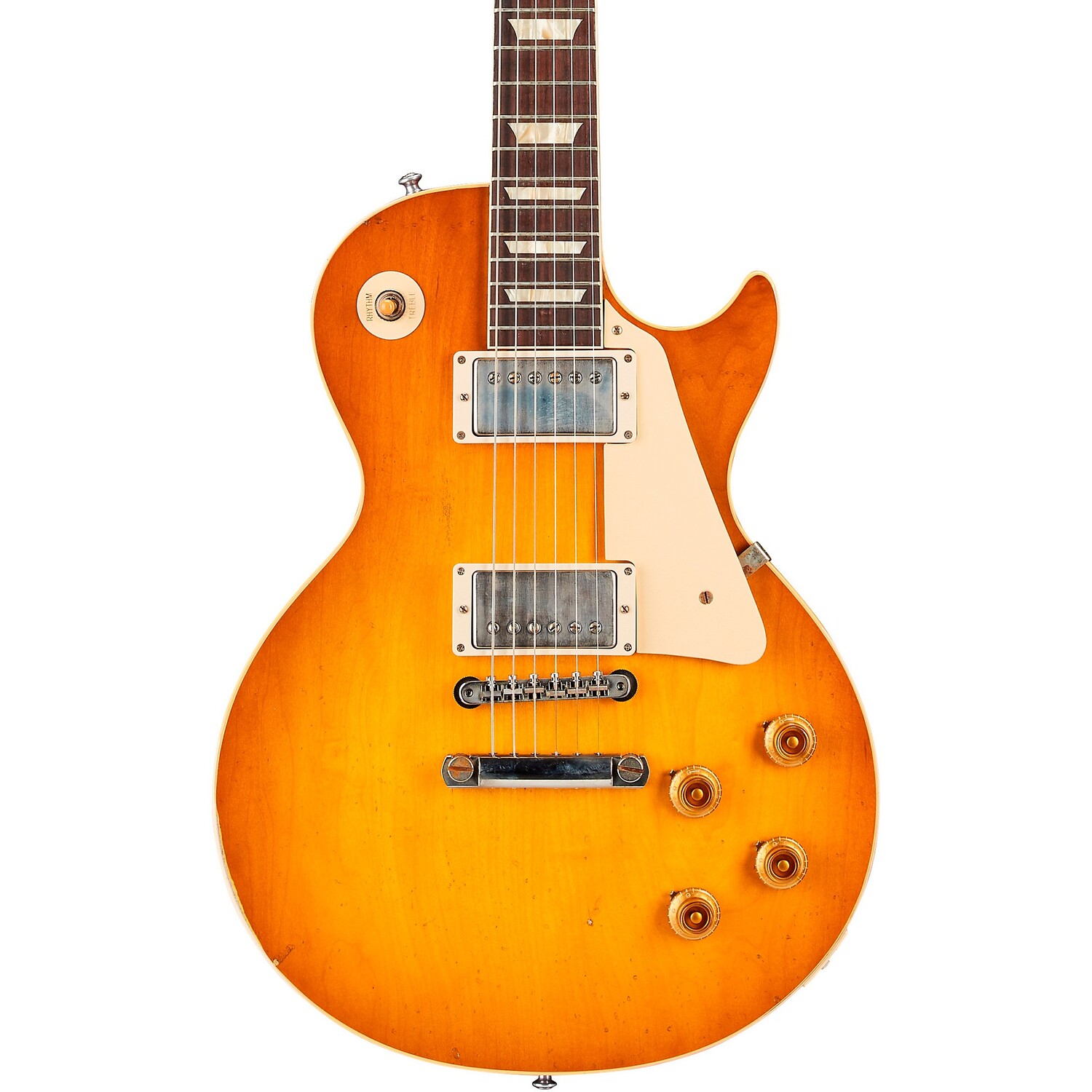 

Электрогитара Gibson Custom Murphy Lab 1958 Les Paul Standard Reissue Light Aged Lemon Burst