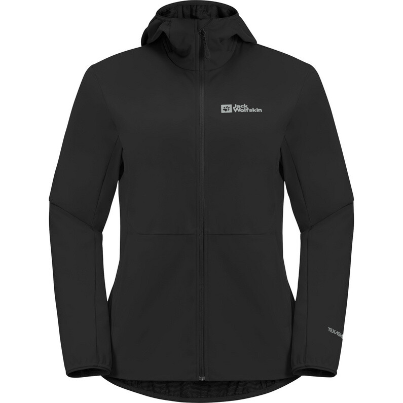 

Женская куртка с капюшоном Feldberg Jack Wolfskin, черный