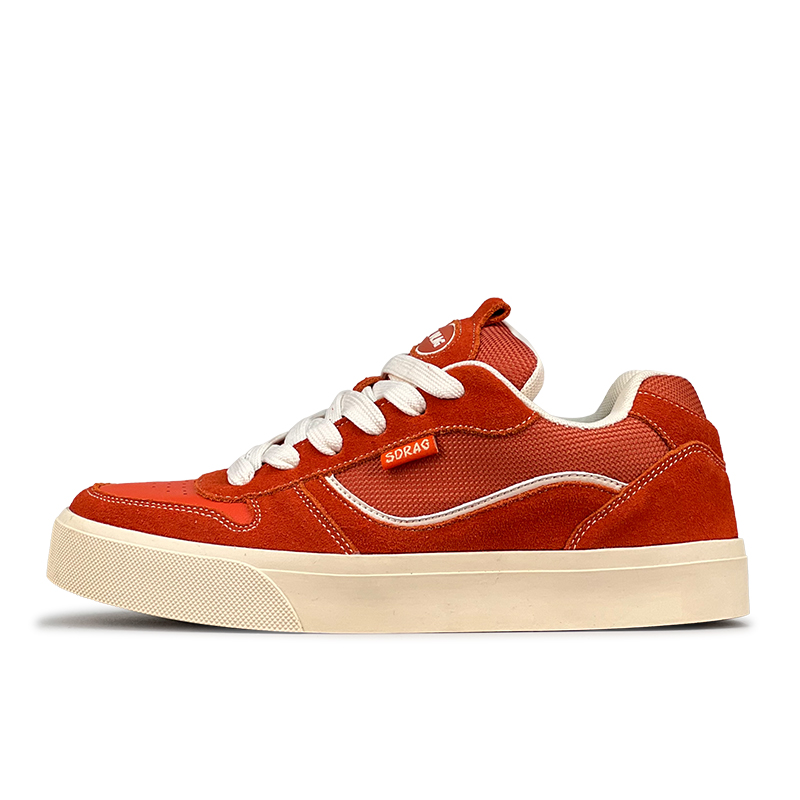 

Кроссовки для скейтбординга SUPER DRAG низкие унисекс Brick Red LuzaoT, красный