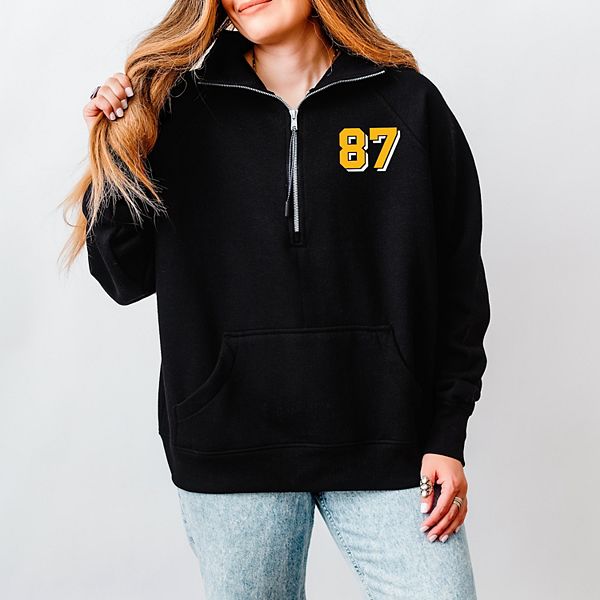 

Толстовка Taylor's Fiancé №87 с молнией спереди и сзади Simply Sage Market, Black