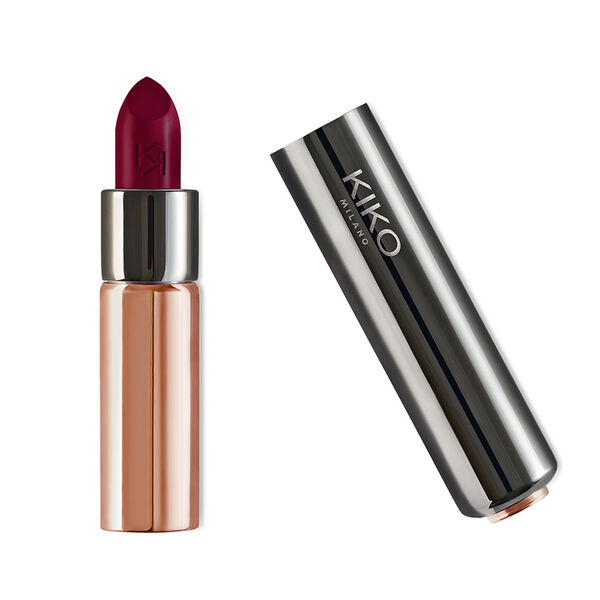 

Кремовая помада 128 марсала, 3,5 г Kiko Milano Gossamer emotion, цвет 128 marsala
