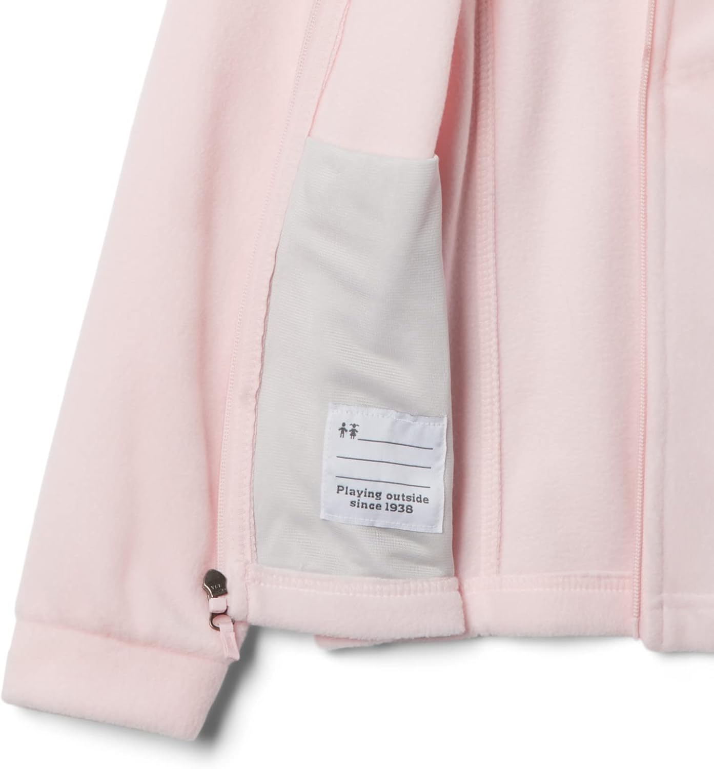 Columbia Girls Benton Springs Fleece, Satin Pink — фото 3