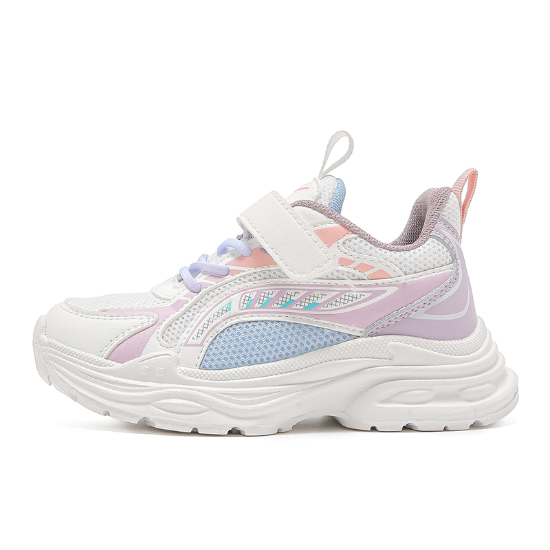 

Низкие детские кроссовки для бега WARRIOR, белый/синий/фиолетовый