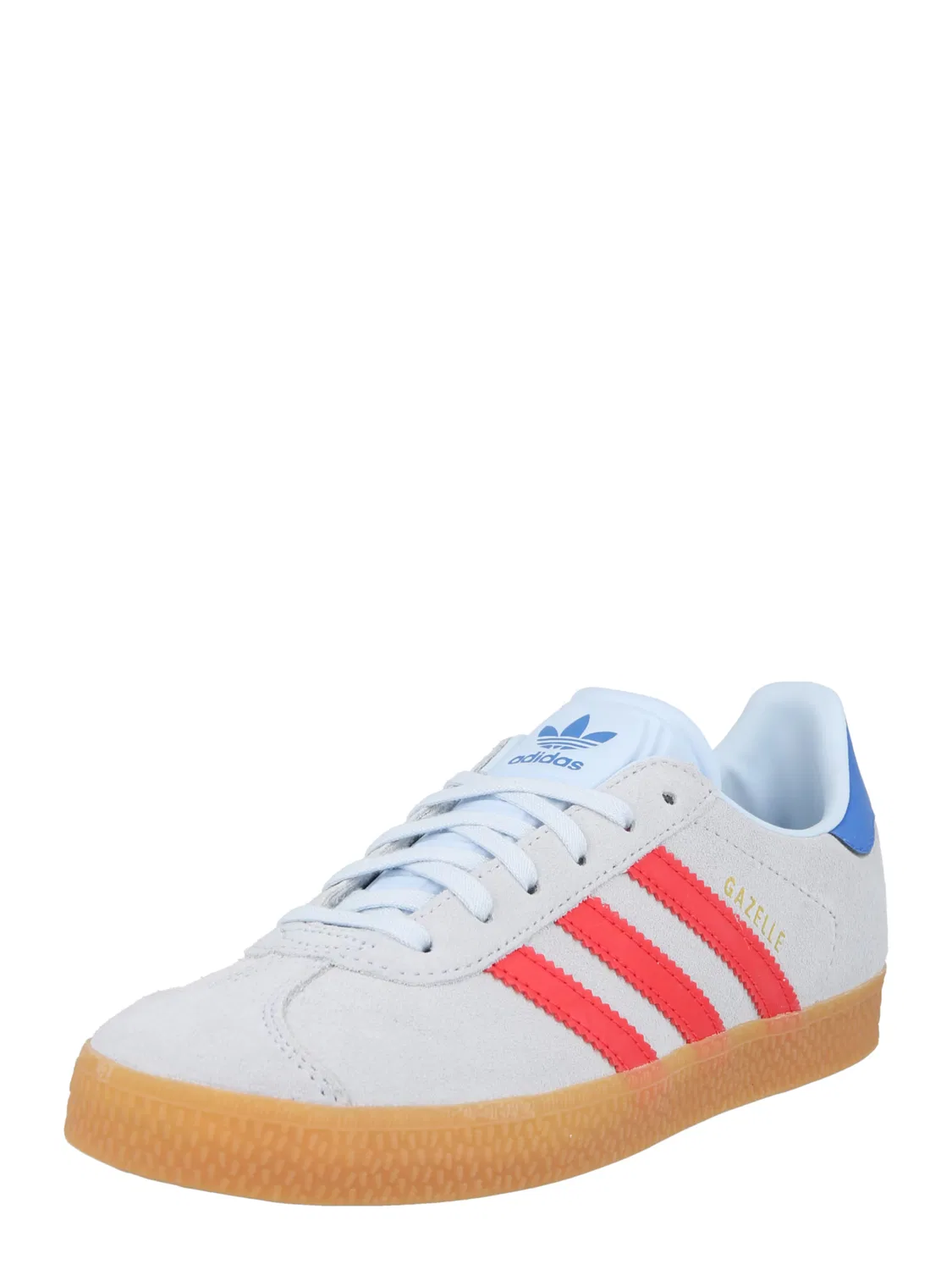 Кроссовки Adidas Originals GAZELLE синего и пастельно-голубого цвета