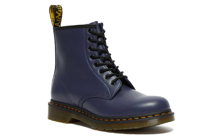 Ботинки Dr.Martens Dr.Martens 1460 Smooth Leather Lace Up Boots 'Blue' — фото 3