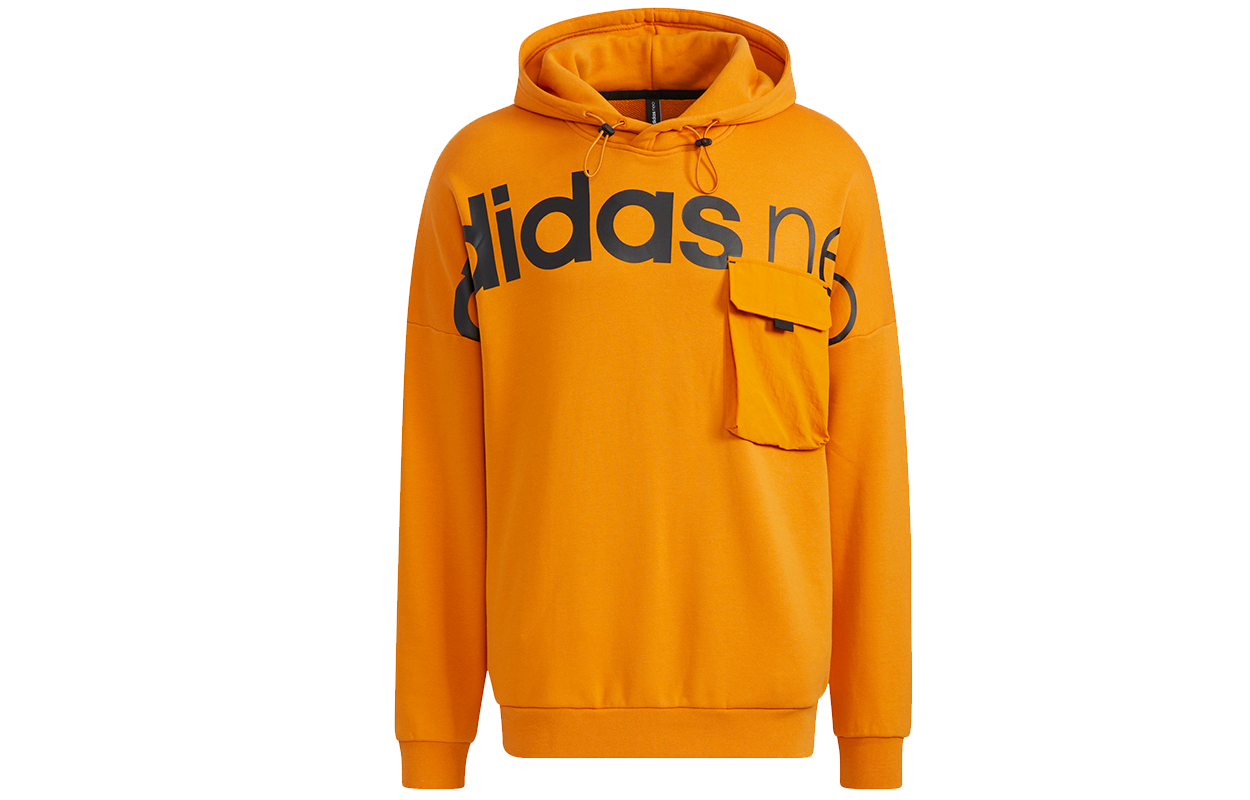 

Оранжевый худи Adidas Neo