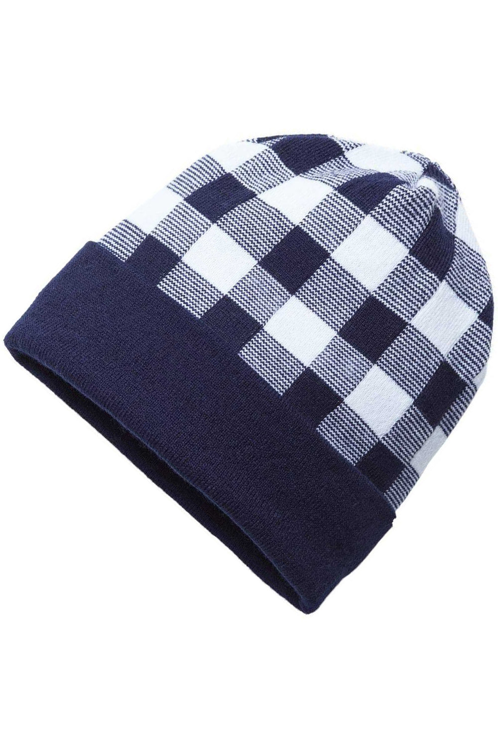 

Клетчатая шапка CAP AMERICA, произведенная в США, темно-синий/белый