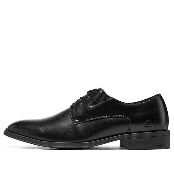 

Кроссовки larken leather formal shoes 'black' Skechers, черный
