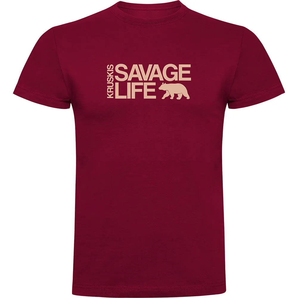 

Футболка Kruskis Savage Life, красный