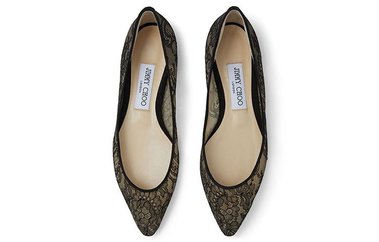 ROMY Shanti Женские повседневные туфли Women's Black Jimmy Choo — фото 2