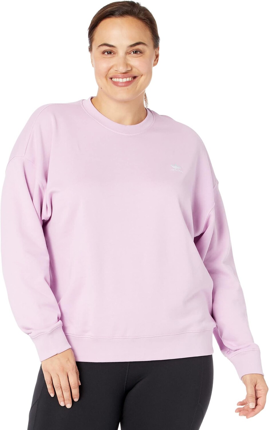 

Толстовка Adidas adiColor Beach Vibes Graphic Sweater, цвет Bliss Lilac