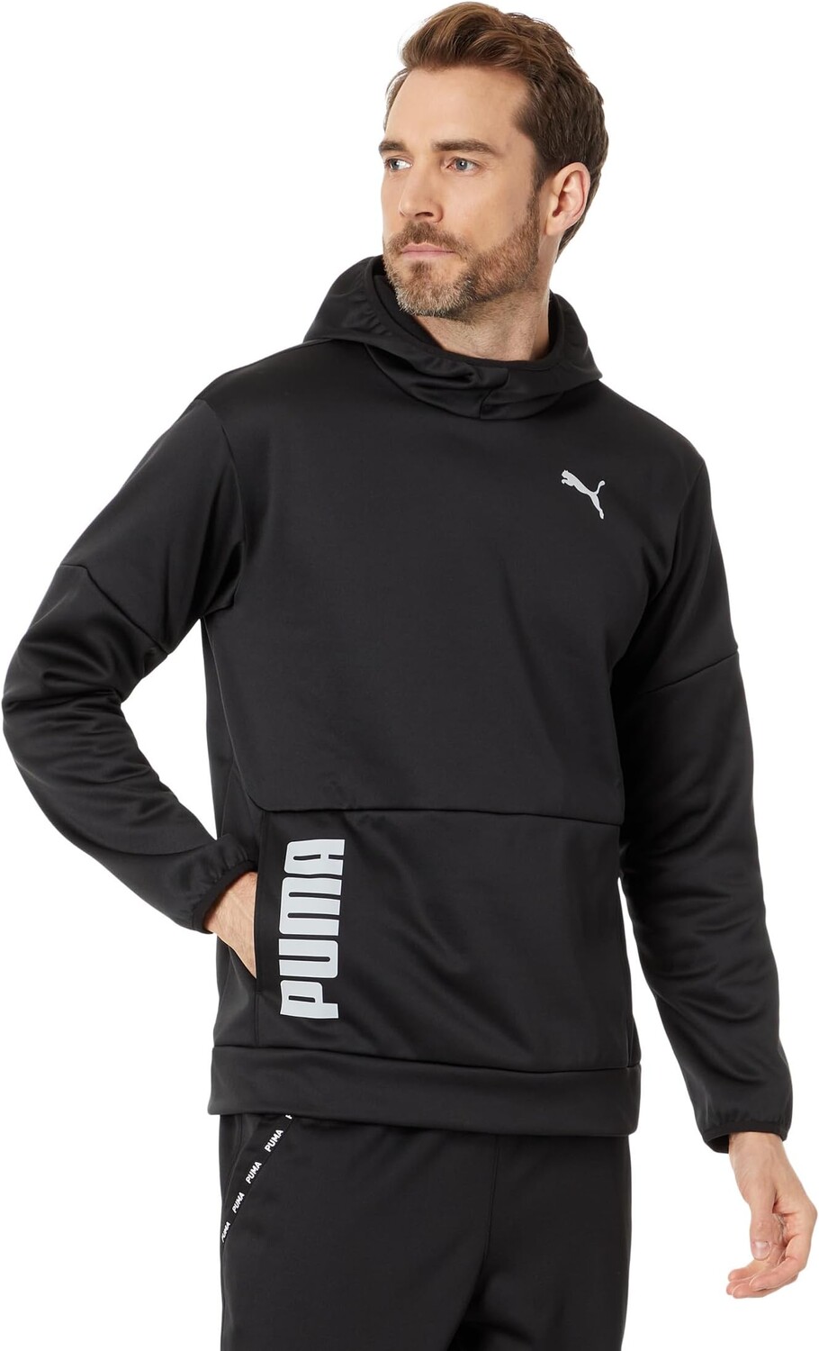

Худи PUMA Train All Day Power Fleece Hoodie, цвет Puma Black