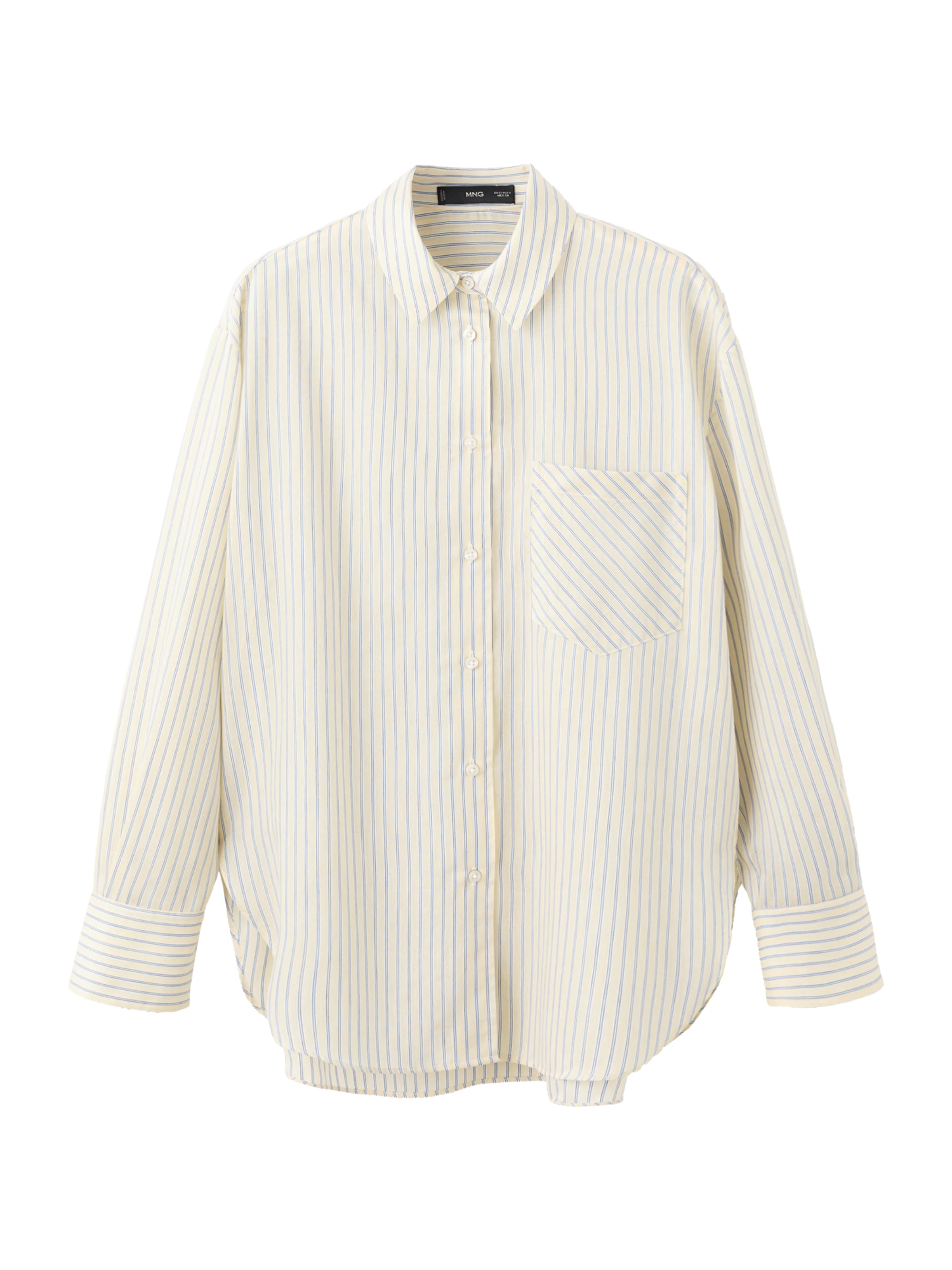 

MANGO Блузка 'POKE' в светло-желтом цвете