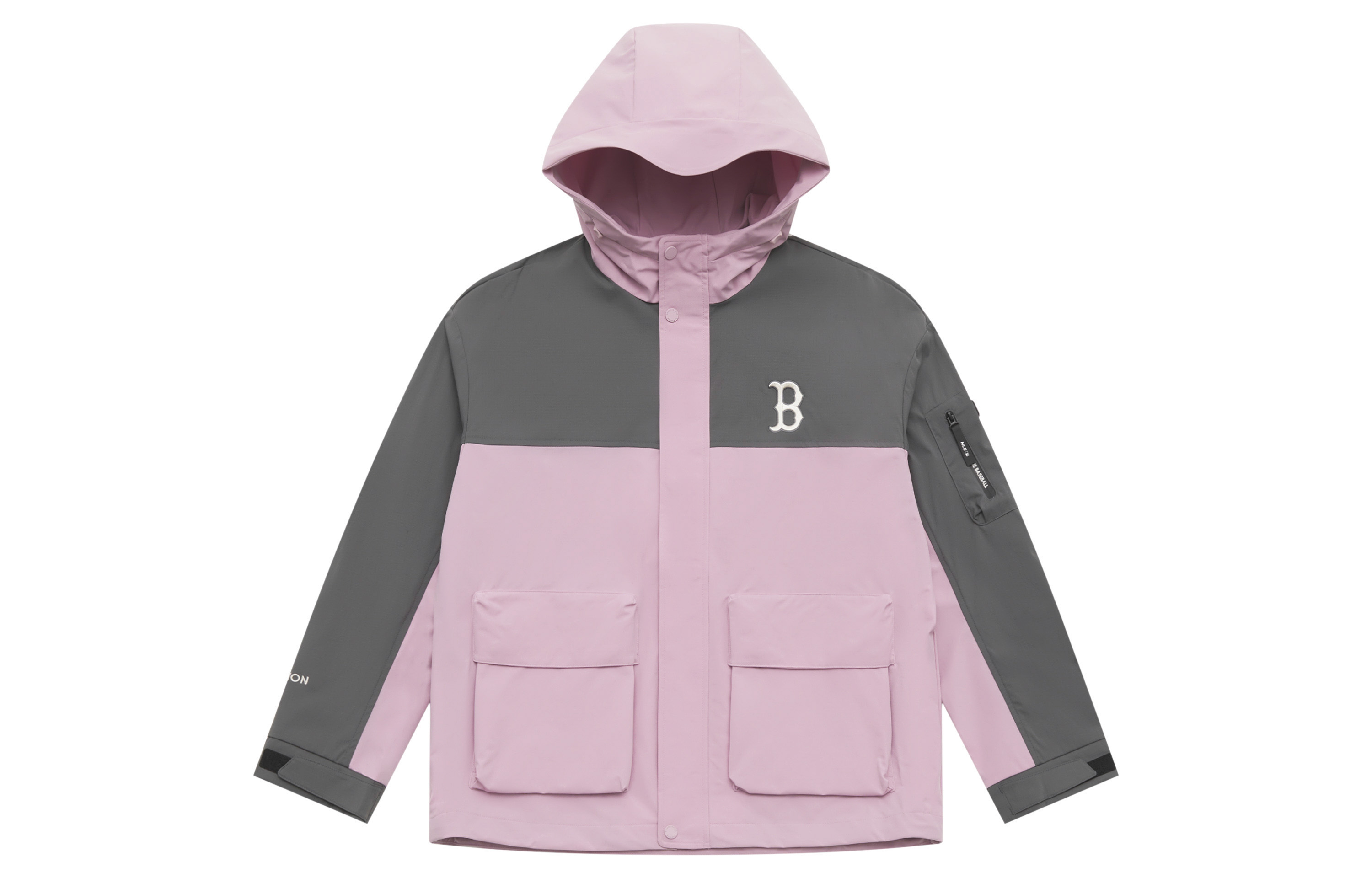 

MLB Куртка Boston Red Sox Basic Collection SS25 унисекс серый вересковый фиолетовый, Boston Red Sox/Purple
