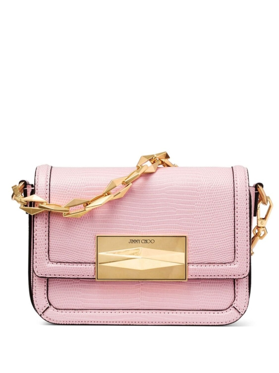 

Сумка через плечо Diamond Jimmy Choo, розовый
