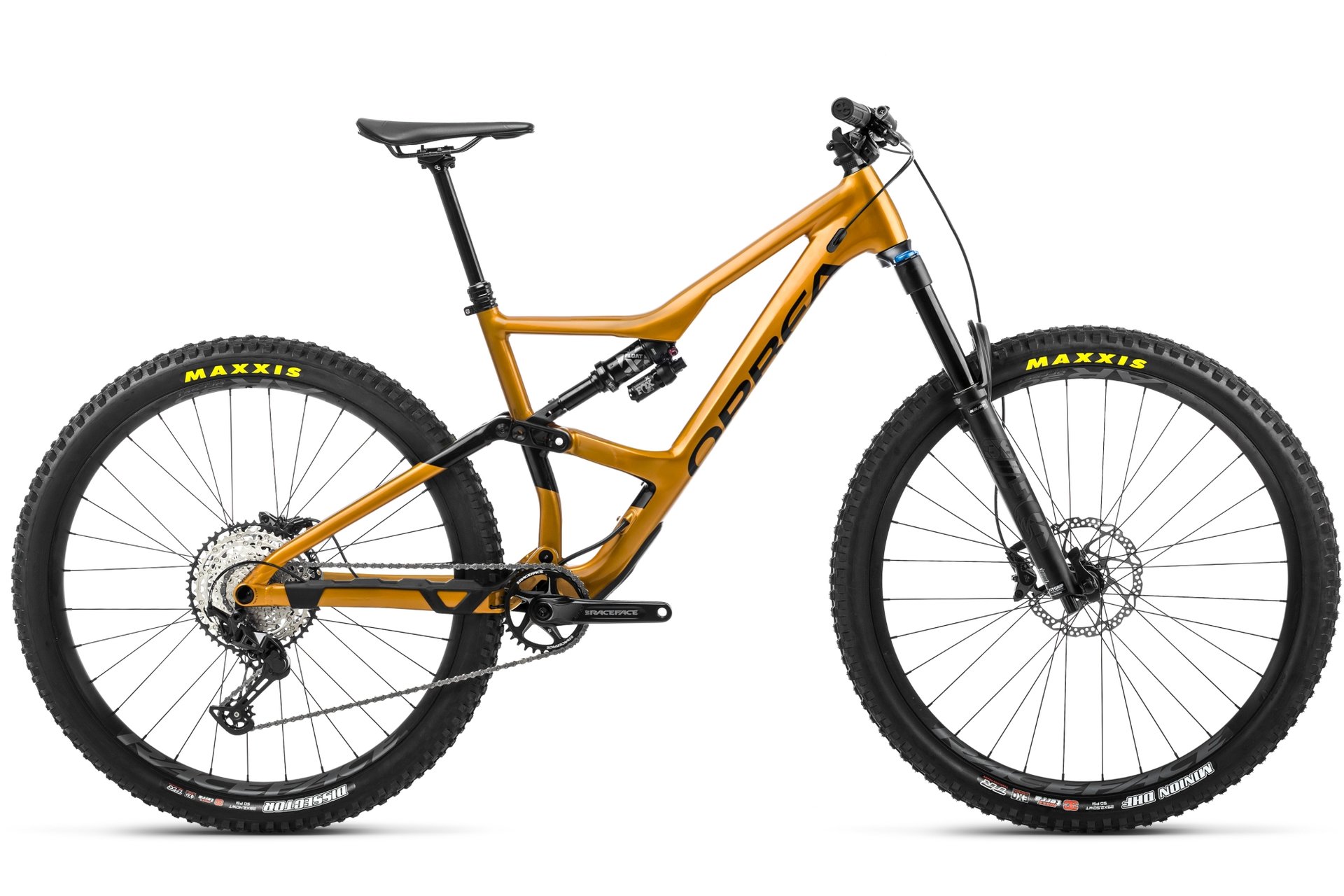 

Горный велосипед Orbea Occam h20 lt - 29 дюймов - fully, orange | orange - black (gloss)