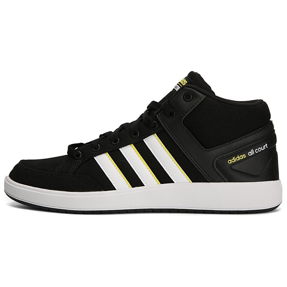 

Мужские теннисные туфли Cloudfoam All Court High Top Black/White Adidas