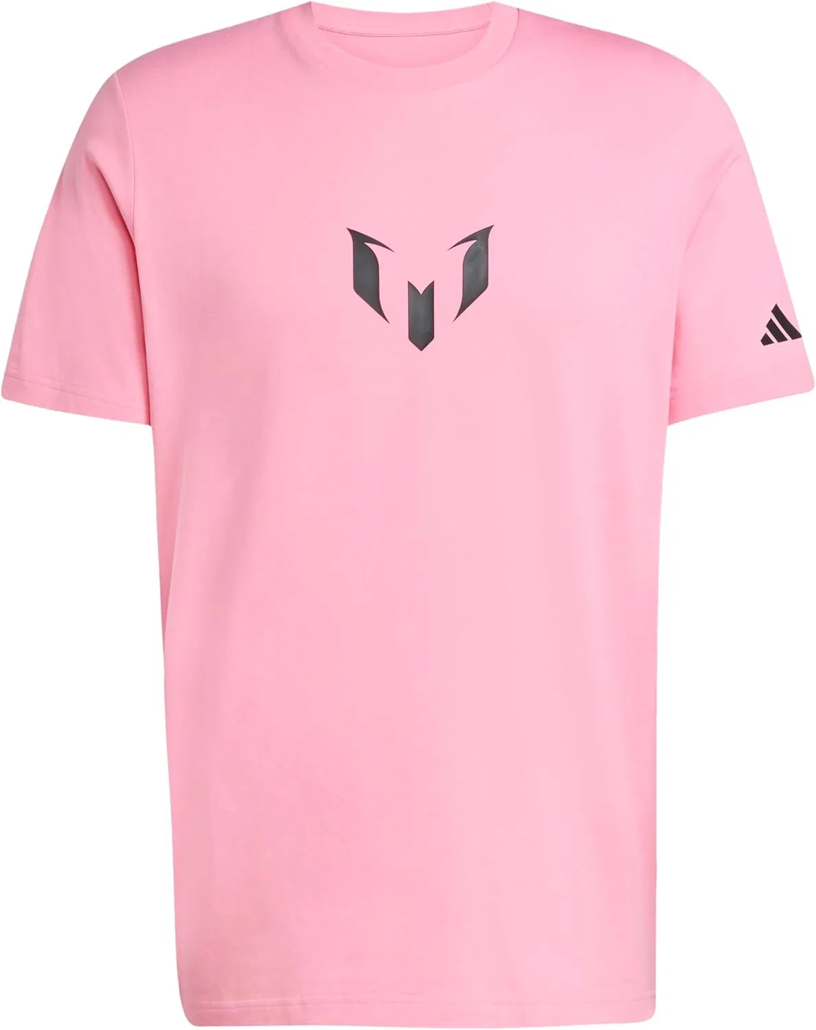 Футболка с принтом Messi Adidas, розовый