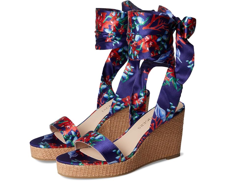Туфли Jack Rogers Deirdre Scarf Wedge, цвет Midnite Multi