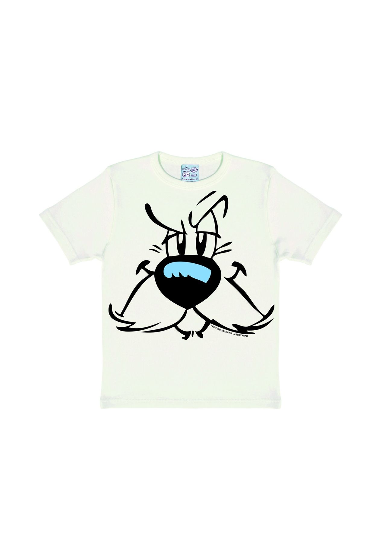 

Футболка Детская Астерикс - Idefix - Лица LOGOSHIRT, цвет Almost White