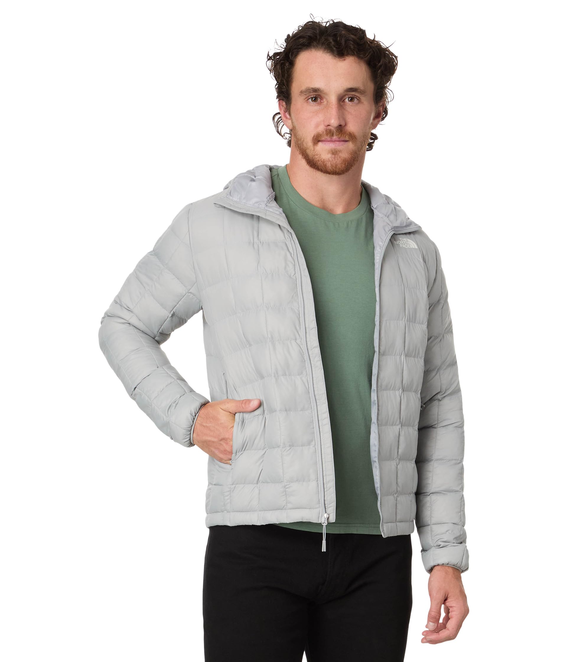 

Худи The North Face ThermoBall Eco Hoodie 2.0, цвет Meld Grey-NPF
