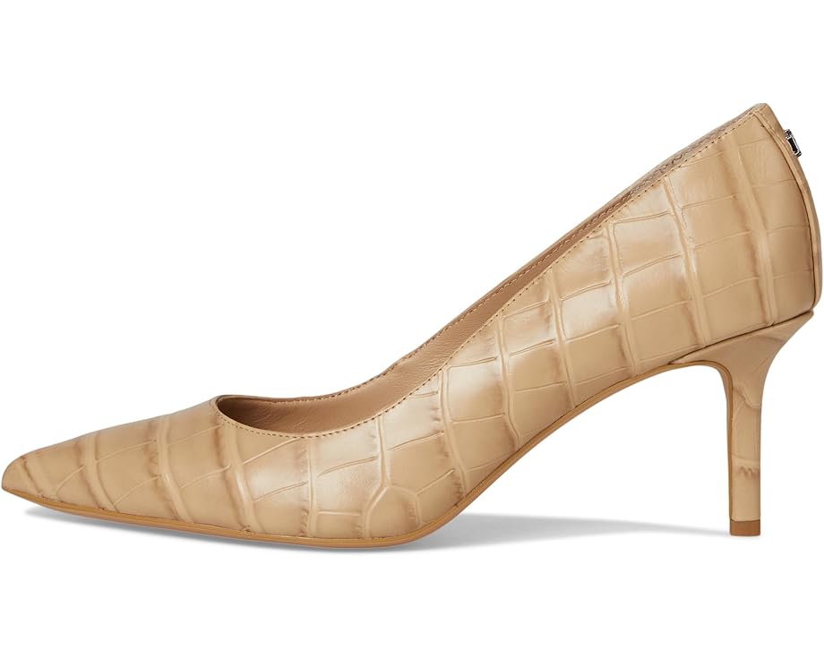 Туфли Lauren Ralph Lauren Lanette Crocodile Embossed Leather Pumps, цвет Dark Sand Dune — фото 4