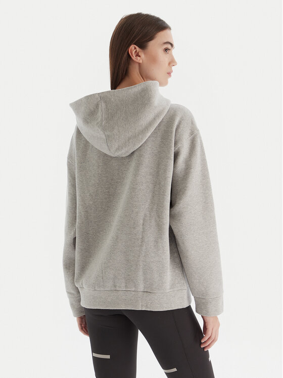Свитшот loose fit ALL SZN Holiday Glitter Fleece JV5757 Adidas, серый — фото 3