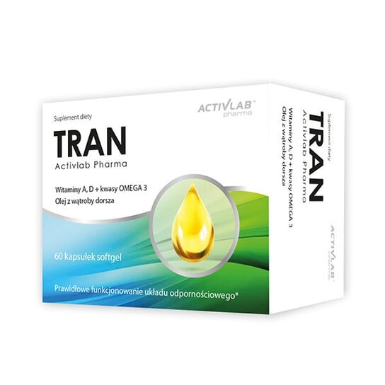 

Activlab Pharma Tran 500 мг Activlab Pharma, Добавка , 60 капсул Regis