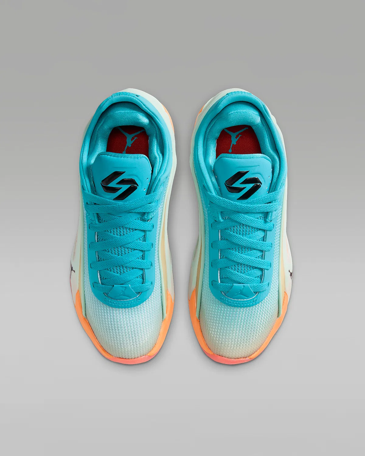 Детские баскетбольные кроссовки Luka 5 "Luka Lifestyle", Multi-Color/Turquoise Blue/Green Glow/Black — фото 4