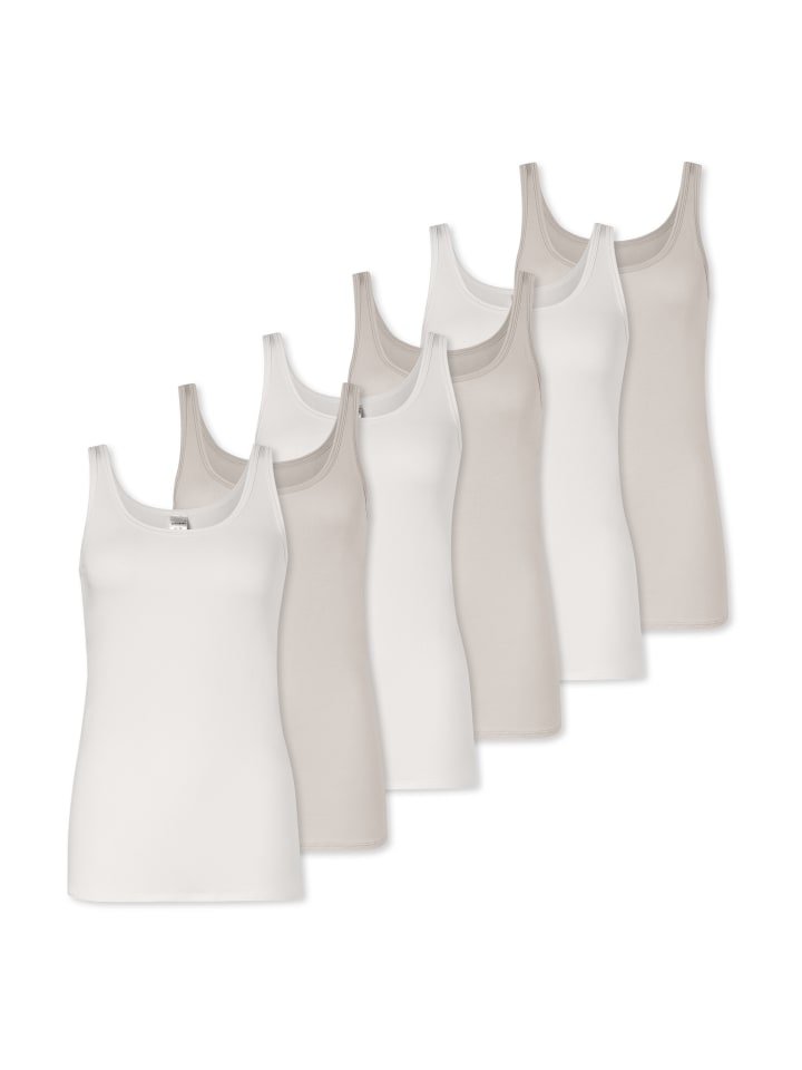 

Майка Schiesser, цвет offwhite/grau
