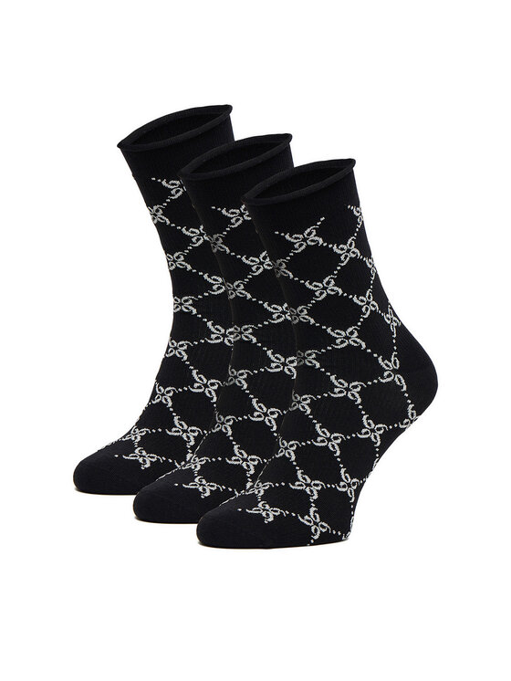 

Носки CEO_BR_NW_Silver_01_Z_AW25 (3 PACK) Nine West, чёрный