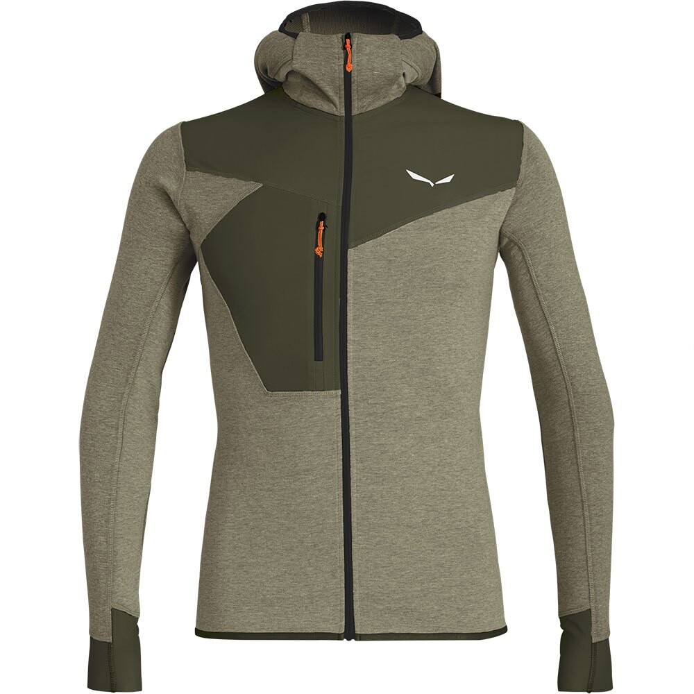 

Худи Salewa Puez 2 Dryton, зеленый