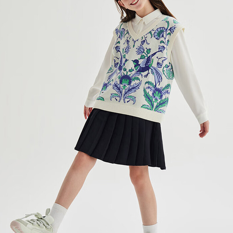 Детский костюм с юбкой Fila Kids, цвет All Over Print — фото 4