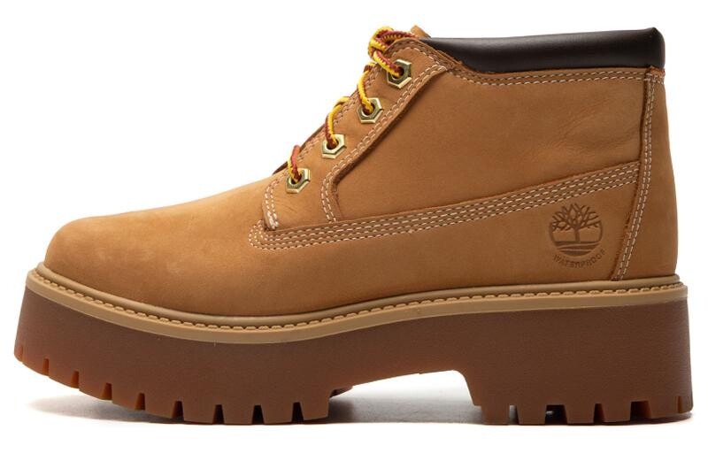 Ботинки женские короткие Timberland Stone Street, желтый