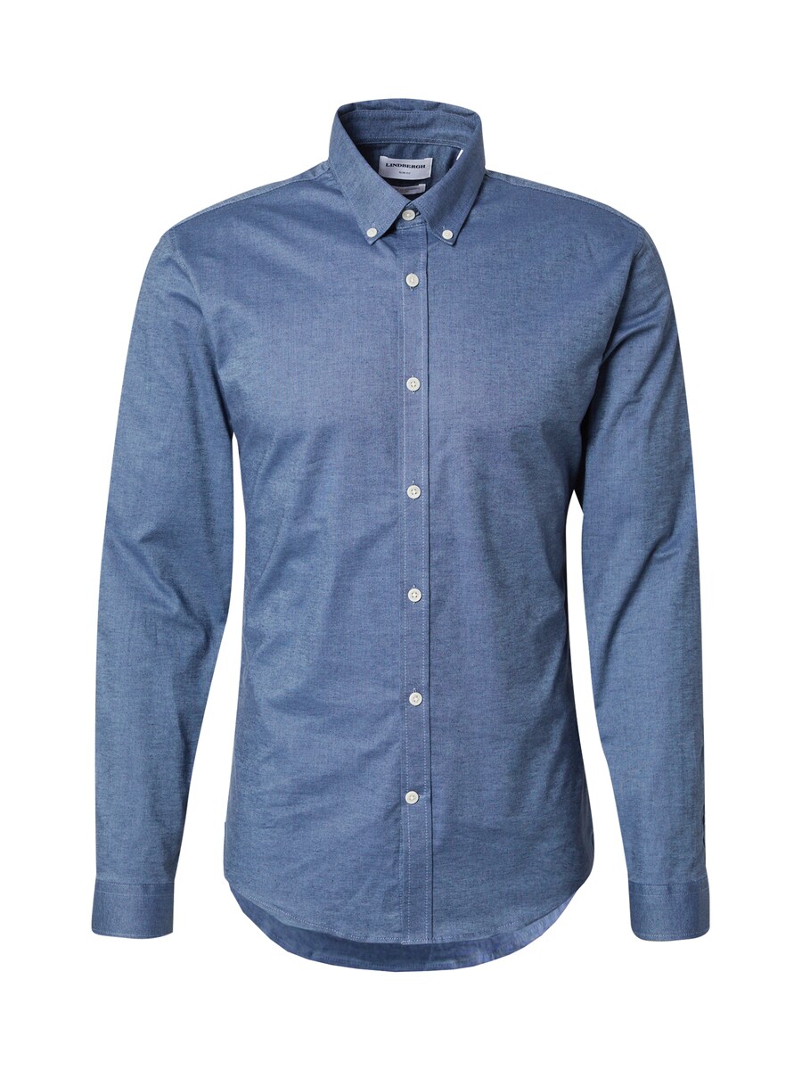 

Деловая рубашка Lindbergh Slim fit Business Shirt, пятнистый синий