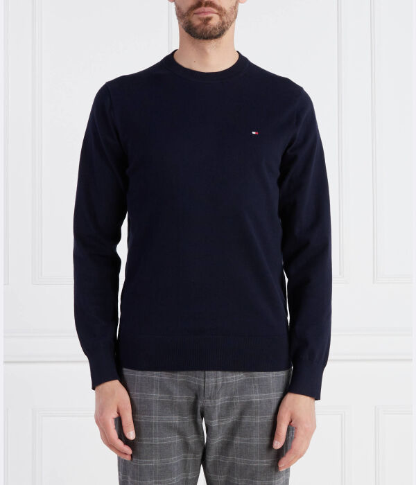 

Свитер 1997 года с круглым вырезом Regular fit Tommy Hilfiger, синий