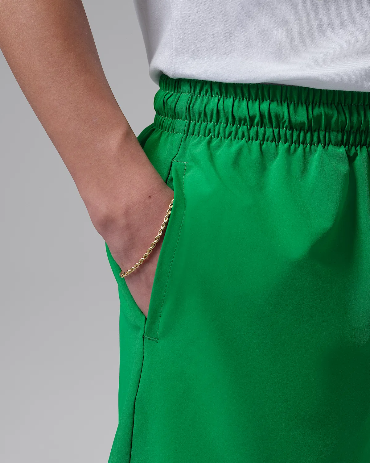 Детские шорты Jordan Jumpman Woven Play, Lucky Green — фото 4